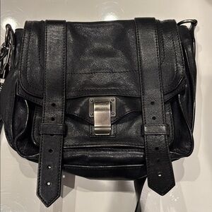 authentic Proenza black crossbody bag